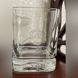 Crown Royal Clear Glass Tumbler